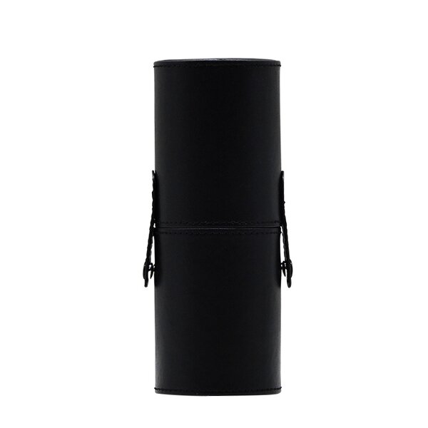 Makeup Brush Holder Manufacturer - High Quality PU Leather Tube Round Cylinder Case