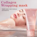 Face Mask Manufacturer - Collagen Night Wrapping Peel-off Transparent Moisturizing 75ml