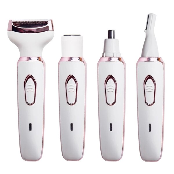 Lady Shaver Manufacturer - 4 in 1 Mini Electric Women Hair Remover Trimmer Set