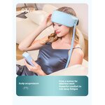 Electric Head Massager - Unobtrusive Heat Relieving Head Care Relaxing Health Device