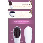 Electric Scalp Massager - Portable Rechargeable Waterproof Handheld Head Care Massage Tool