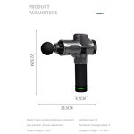 Percussion Fascia Gun - Electric Cordless Private Label Touch Deep Tissue Vibration Booster