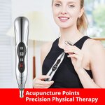 Electronic Acupuncture Pen - Handheld Biofeedback Facial Acupuncture Meridian Pain Relief Tool