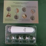 Facial Vibration Massage Pen - Mini Portable Remove Under Eye Bags Electric Therapy Stick