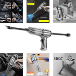 Smart Mini Car Vacuum - Portable Battery Powered Brushless Motor Cleaning Tool