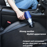 Mini Car Vacuum - 50W 4000mAh Cordless Wet Dry Handheld Auto Cleaning Tool