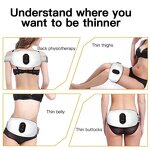 Electric Cellulite Belt - 5 Gears Belly Fat Burning Slimming Weight Loss Massager