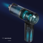 Mini Car Vacuum - Cordless 95W Rechargeable Wet Dry Portable Cleaning Machine