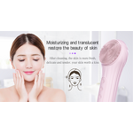 Silicone Facial Cleanser - Portable Wireless Charger Face Pore Cleaning Device Tool