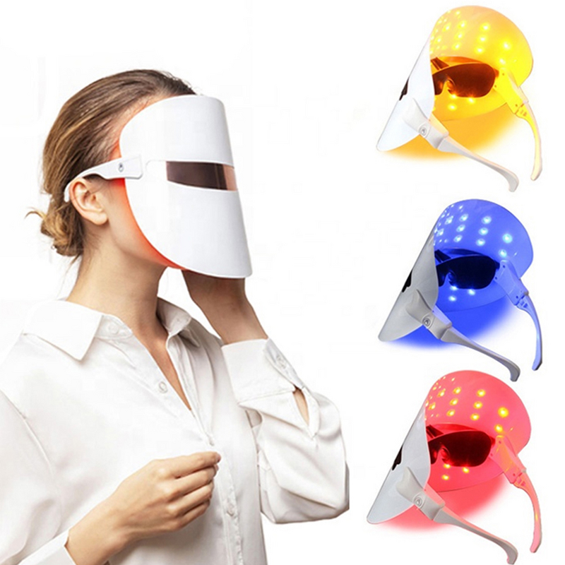 Wireless LED Facial Mask - Wholesale PDT Light Therapy OEM Support Beauty Mask Tool
