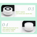 Silicone Electric Scrubber - Deep Cleaning USB Home Use Facial Cleanser Beauty Tool