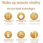 Massage Gun Manufacturer - Custom Logo Deep Muscle Handheld Mini Portable with 4 Heads