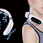 Neck Massager Manufacturer - HEZHENG Smart USB Charging Electric Hot Cervical Therapy