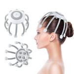 Head Massager Manufacturer - HEZHENG Latest Hand Free Electric Octopus Shape