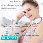 Neck Massager Manufacturer - HEZHENG Wireless Smart Cervical Pain Relief Pulse Heating