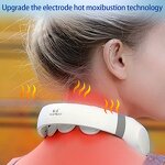 Neck Shoulder Massager Manufacturer - 2025 New Smart TENS Heating Therapy EMS