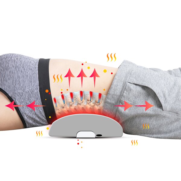 Waist Massage Belt Manufacturer - Hezheng Slimming Lower Back Support Vibration Shiatsu