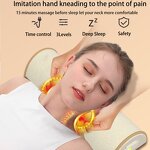 Neck Massage Pillow Manufacturer - Electric Vibration Head Cervical Spine Support
