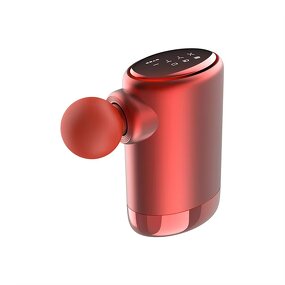 Massage Gun Manufacturer - Hezheng Portable Cordless Mini 300g White ABS 3-Head