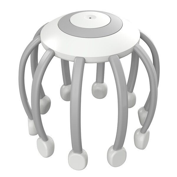 Head Massager Manufacturer - 2025 Smart Electric Machine Custom Logo Octopus Design