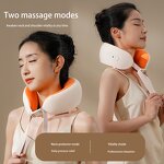 Neck Massage Pillow Manufacturer - U-Shaped Travel Slow Rebound Memory Foam with Vibration