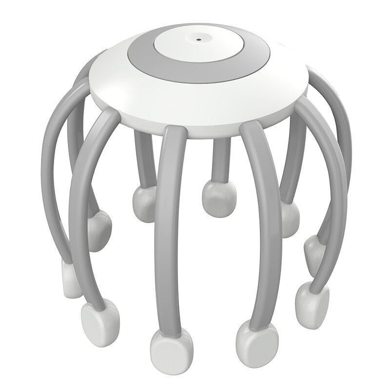 Head Massager Manufacturer - HEZHENG Latest Wireless Smart 10 Fingers Scalp Scratcher