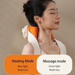 Neck and Shoulder Massager Manufacturer - 5D Kneading Infrared Heating for Pain Relief