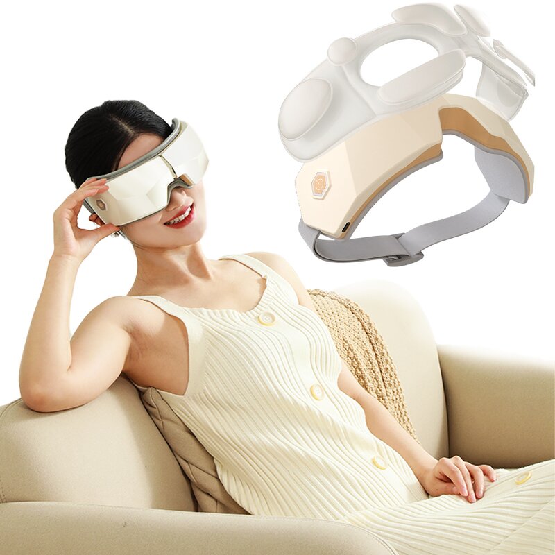 Eye Massager Manufacturer - HEZHENG Battery Operated High Frequency Vibration Hand-simulated