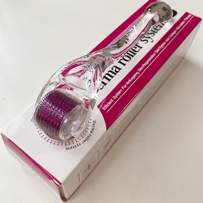 540 Microneedling Roller - Custom Logo 0.5mm Beard Growth Hair Transparent