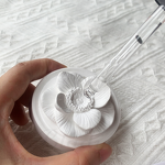 Ceramic Aroma Diffuser - Custom Flower Shape Hanging Car Home Air Freshener Clay