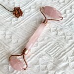 Jade Roller Massager - Esthetician Supplies Natural Pink Custom Logo Face Tool