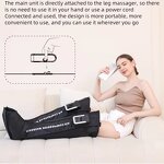 Air Compression Leg Massager - New Generation 360 3D Airbag 30 Min Muscle Fatigue Relief
