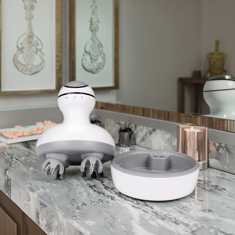 Electric Head Massager - Adjustable Speed USB Waterproof Travel-Friendly Scalp Care