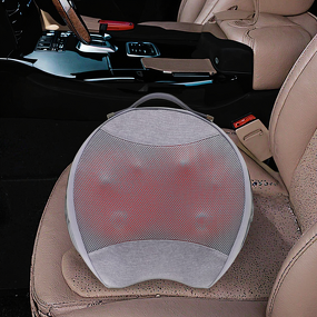 6D Back Massager - Ergonomic Portable Wireless 10 Minute Timer Long-Lasting Battery