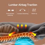 Massage Bed Seat Mat - Hot Sale Heating Vibration Electric Shiatsu Full Body Back Foot