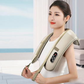 Neck Shoulder Massager - Adjustable Intensity Deep Tissue Muscle Pain 20 Sage Device