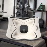 EMS Abdomen Massager - Home Electric Heating Sweat-Shaping Abdominal Training Belt