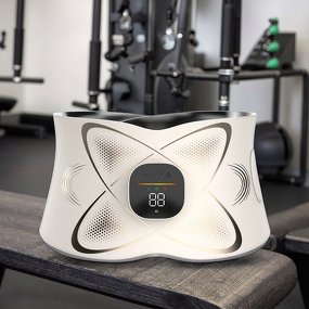 EMS Abdomen Massager - Home Electric Heating Sweat-Shaping Abdominal Training Belt