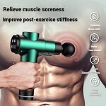 18 Speed Massage Gun - Dropshipping Custom LCD Screen Deep Tissue Percussion Vibration