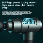 Long Handle Massage Gun - 2025 Professional Rechargeable Home Back Relax Set 500