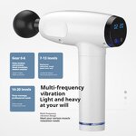 LCD Touch Massage Gun - High Quality Long Battery Life Deep Tissue Percussion Gun