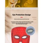 Rechargeable LED Facial Mask - Dropshipping Silicone ABS 7 Color Light Portable Cordless