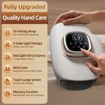 Cordless Wrist Massager - 2025 New Electric Hand Heat Air Bag Finger Therapy Tool