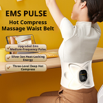 Smart Slimming Waist Massager - Silver Ion Electric Fat Burning Washable Belly Protection