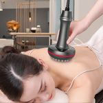 Electric Meridian Brush - 9-Speed Deep Tissue Massage Heat Therapy Body Muscle Relaxation
