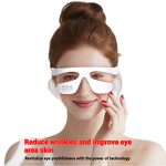 3D Eye Bag Mask - Glasses Relieve Dark Circles Puffiness Wrinkles Eye Fatigue Massager