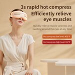 High-Tech Eye Massager - 3D Bluetooth 2000mAh Acupoint Vibration Cold Hot Timing