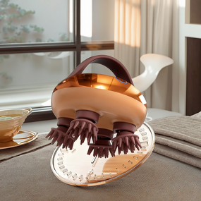 Scalp Massager Brush - 2025 IP7 Waterproof Infrared Phototherapy Electric Hair Care