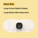 EMS Abdominal Fitness - Household Electric Heating Waist Abdomen Hot Compress Belt