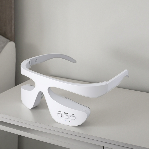 Mini-Eye Massager - Red Light Infrared Therapy Eyeglass Stick Anti-Wrinkle On-the-Go